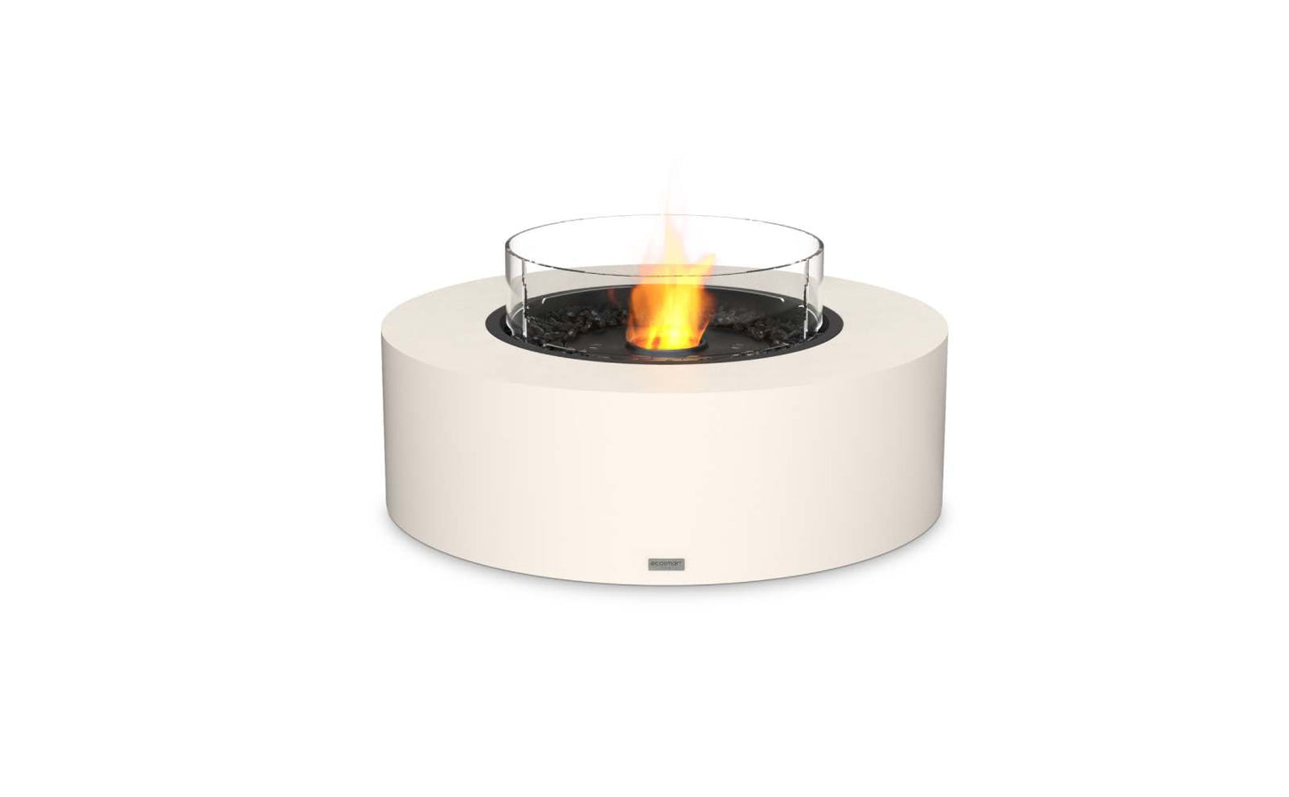 EcoSmart Fire Ark 40 Fire Pit Table Bone
