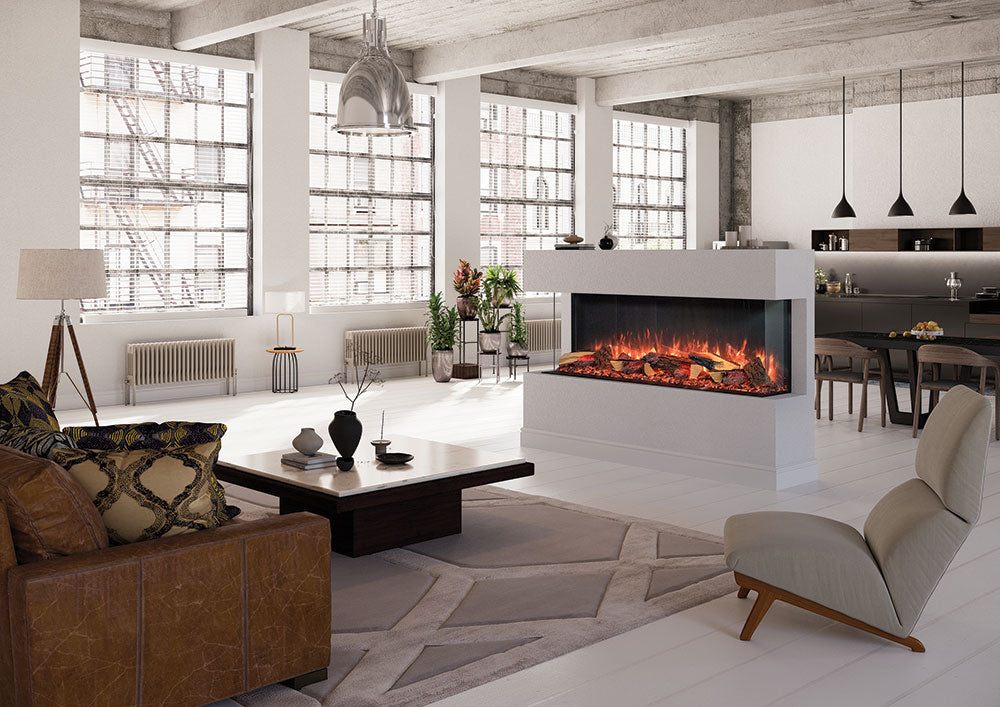 Onyx Avanti 150RW Three Sided - Electric Fires