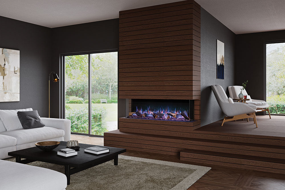Onyx Avanti 150RW Three Sided - Electric Fires