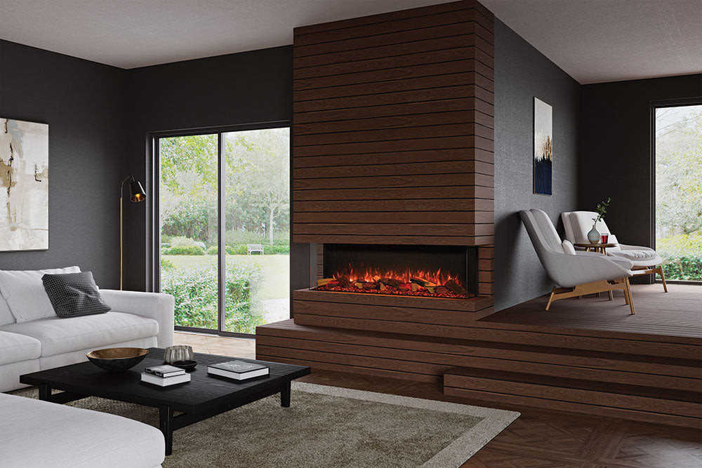 Onyx Avanti 150RW Three Sided - Electric Fires