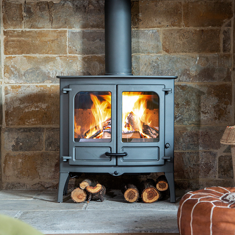 Charnwood Island 3 Blu - Wood Stove