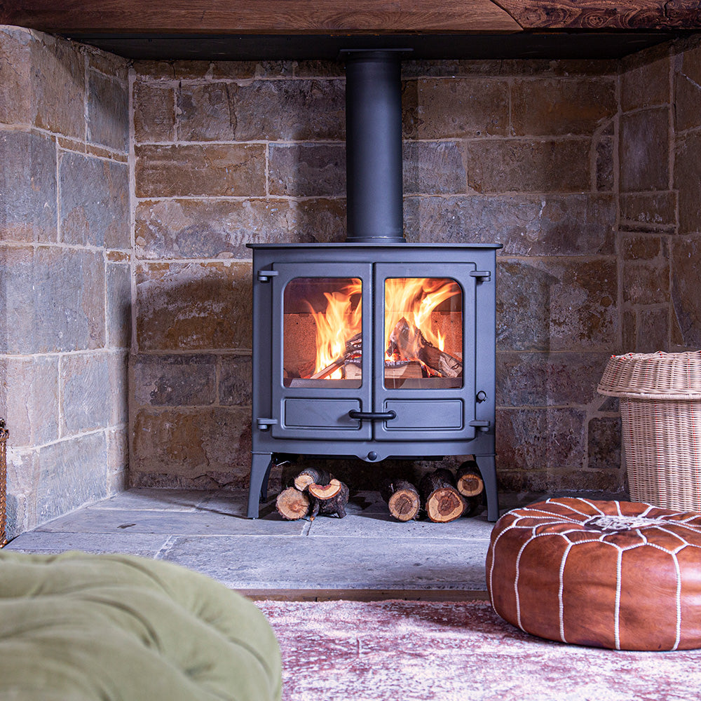 Charnwood Island 3 Blu - Wood Stove