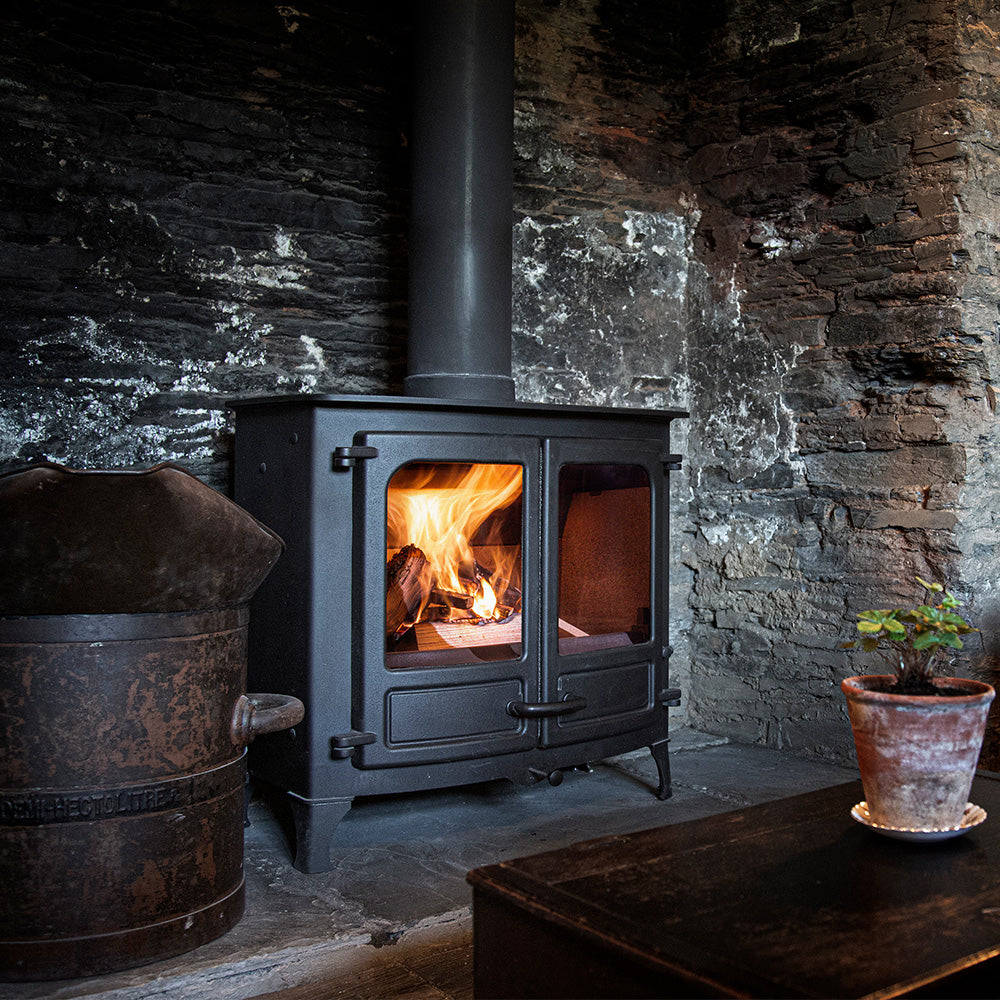 Charnwood Island 3 Blu - Wood Stove