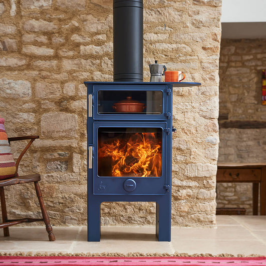 Dean Forge Dartmoor Baker 8 Eco Wood and Multi Fuel Stove