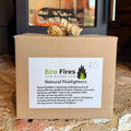 Eco Fires & Stoves - Natural Wood Wool Firelighters (100 Pack)