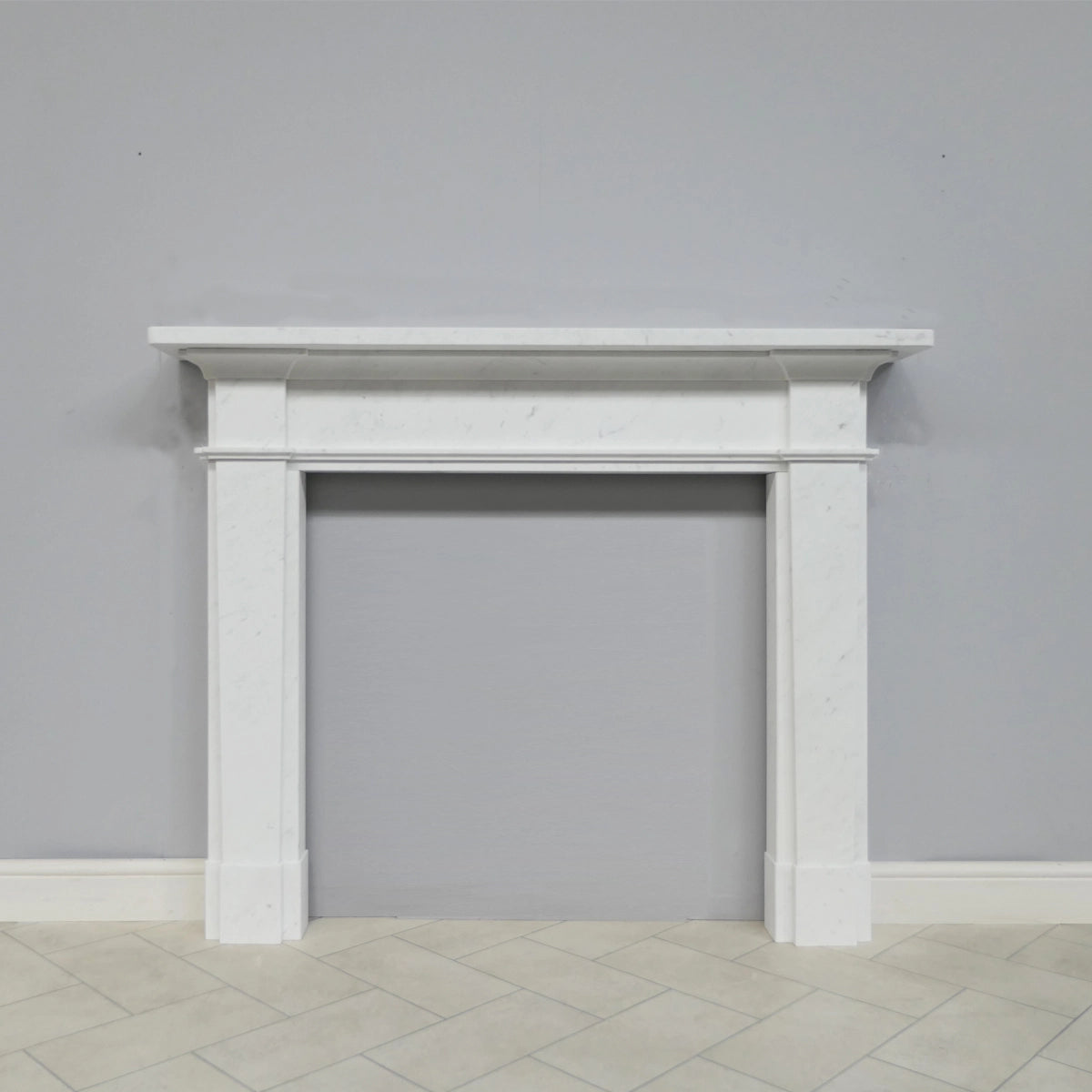 Marble Fireplace Surround - Epsom Volakas - Honed
