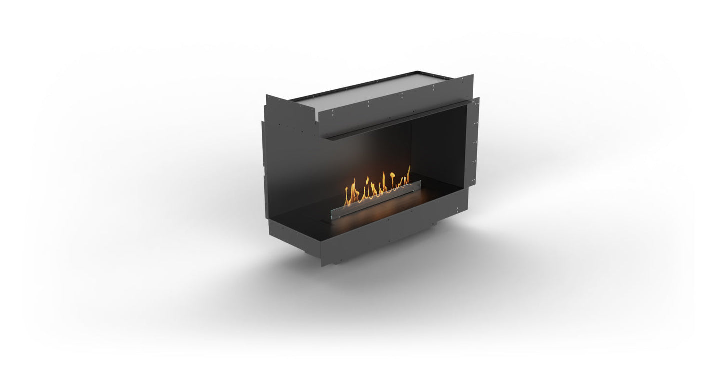 Planika Forma Bioethanol Fireplace - Forma 1000 Left Corner with FLA 4 790