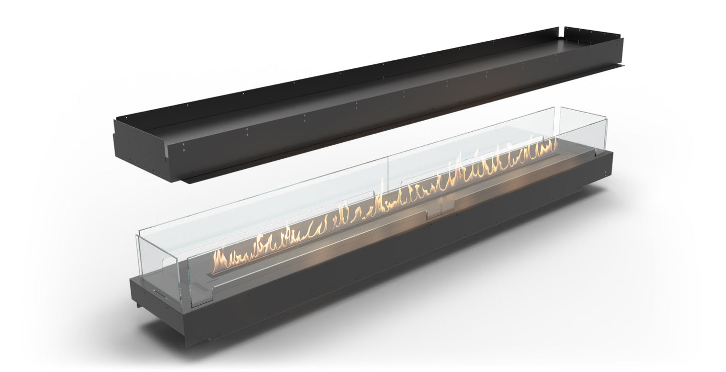 Planika Forma Bioethanol Fireplace - Forma 2700 Island with FLA 4 2490