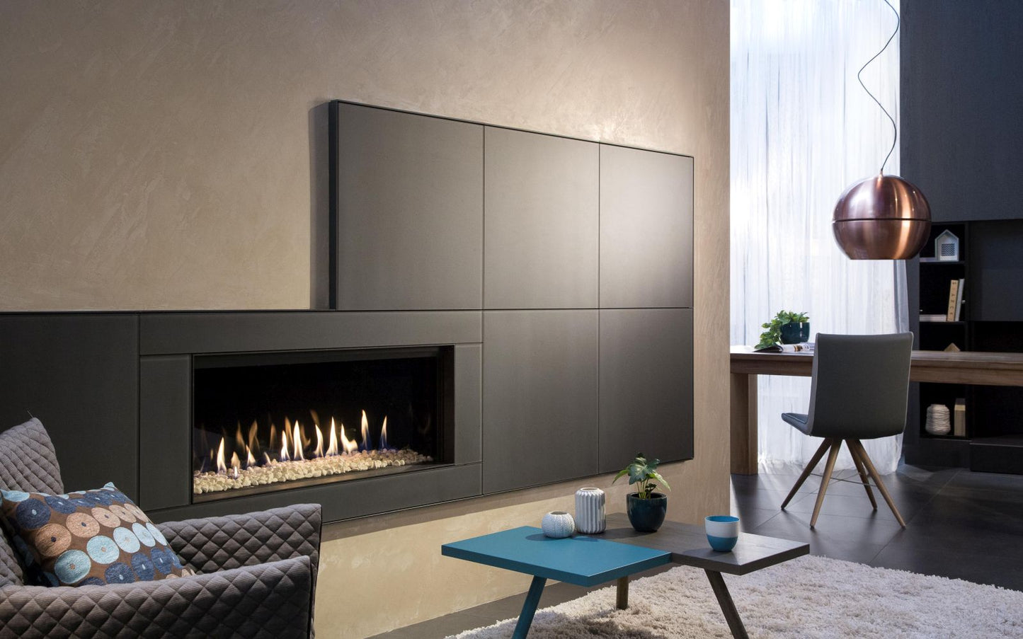 Kalfire G100 41F Gas Fireplace
