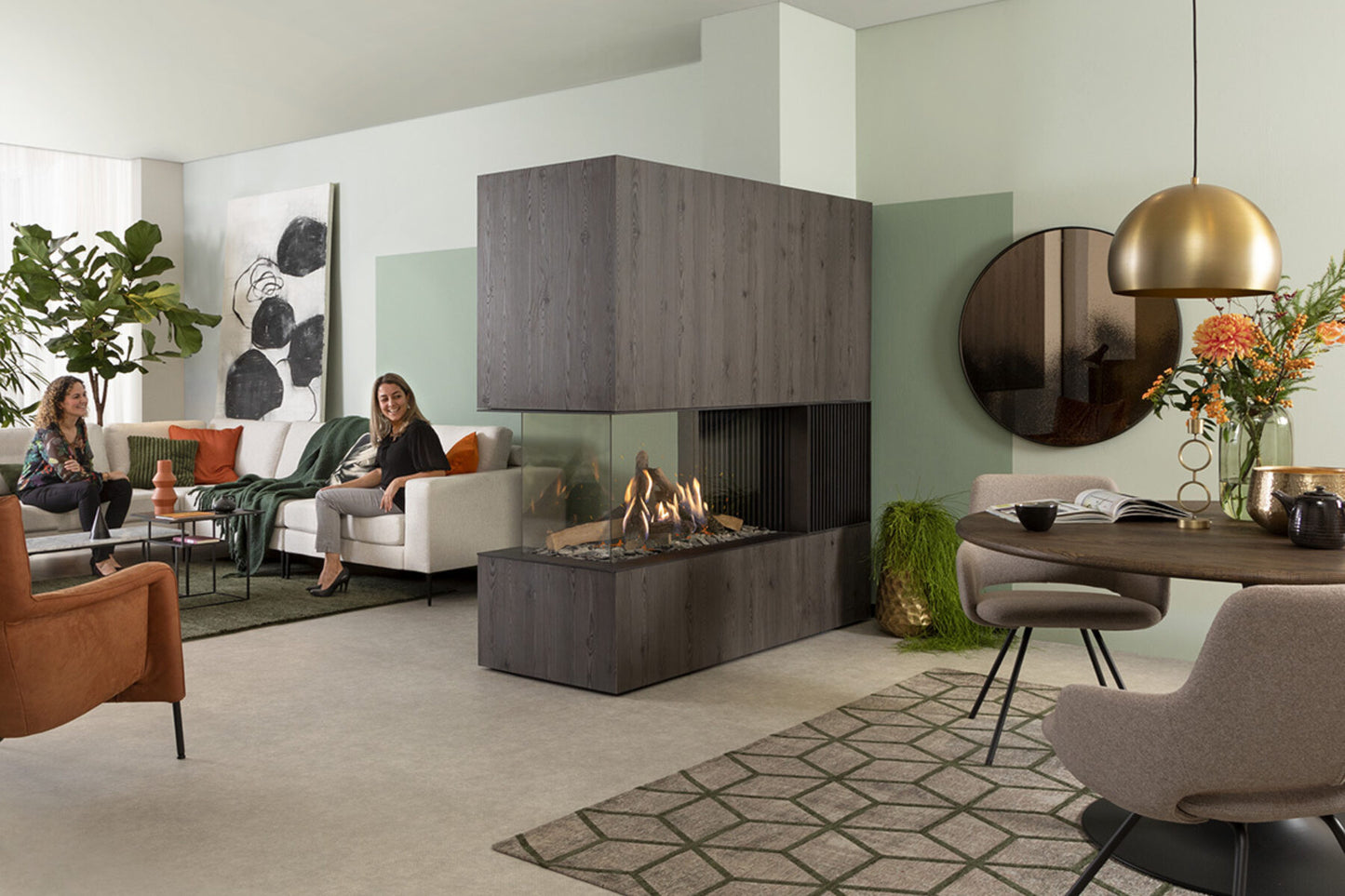 Kalfire GP115 55R Gas Fireplace