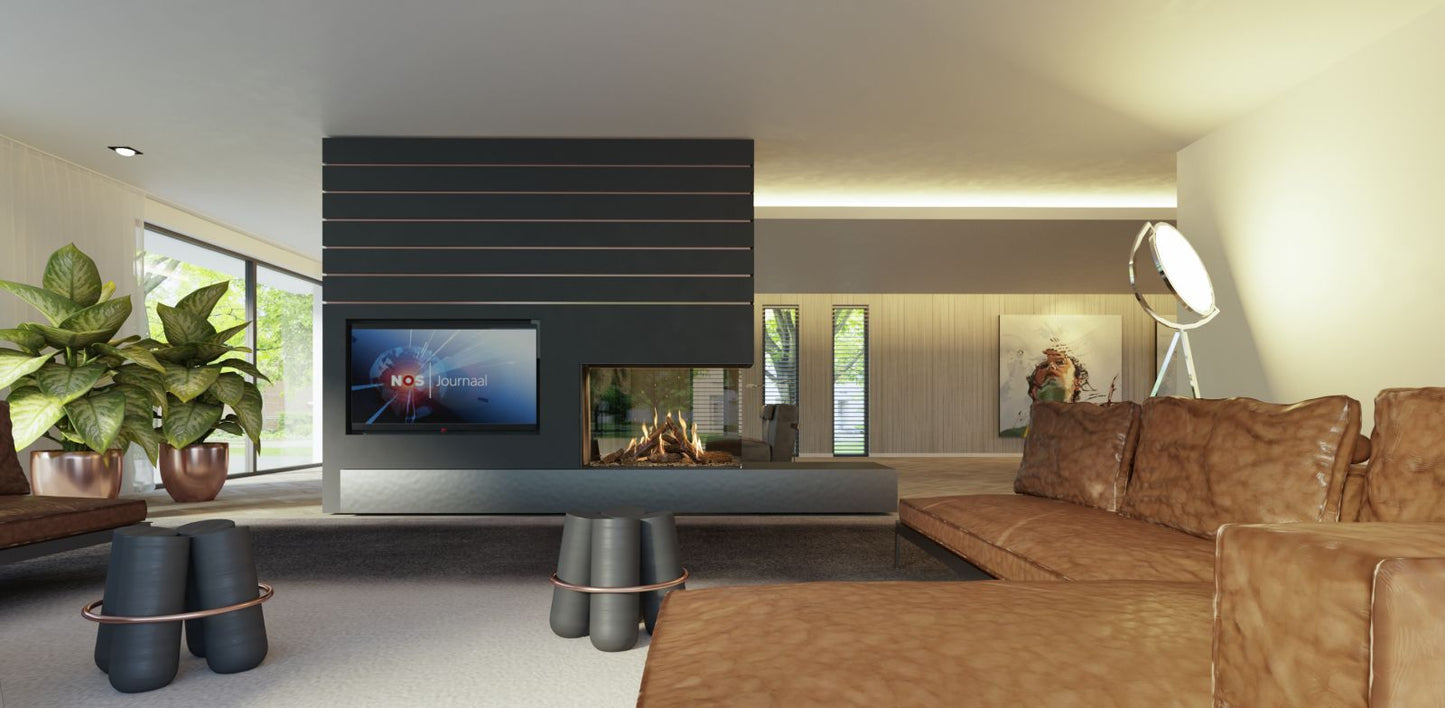 Kalfire GP115 75R Gas Fireplace