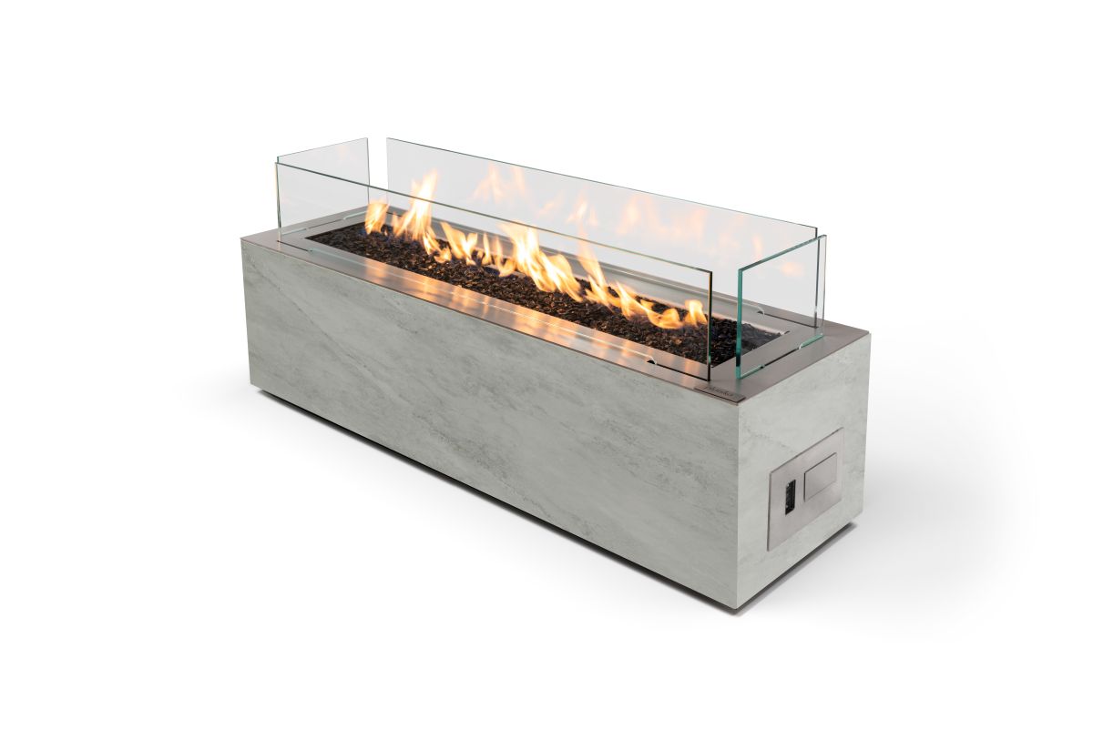 Planika Glaxy Kovik Outdoor Gas Fireplace Firebox