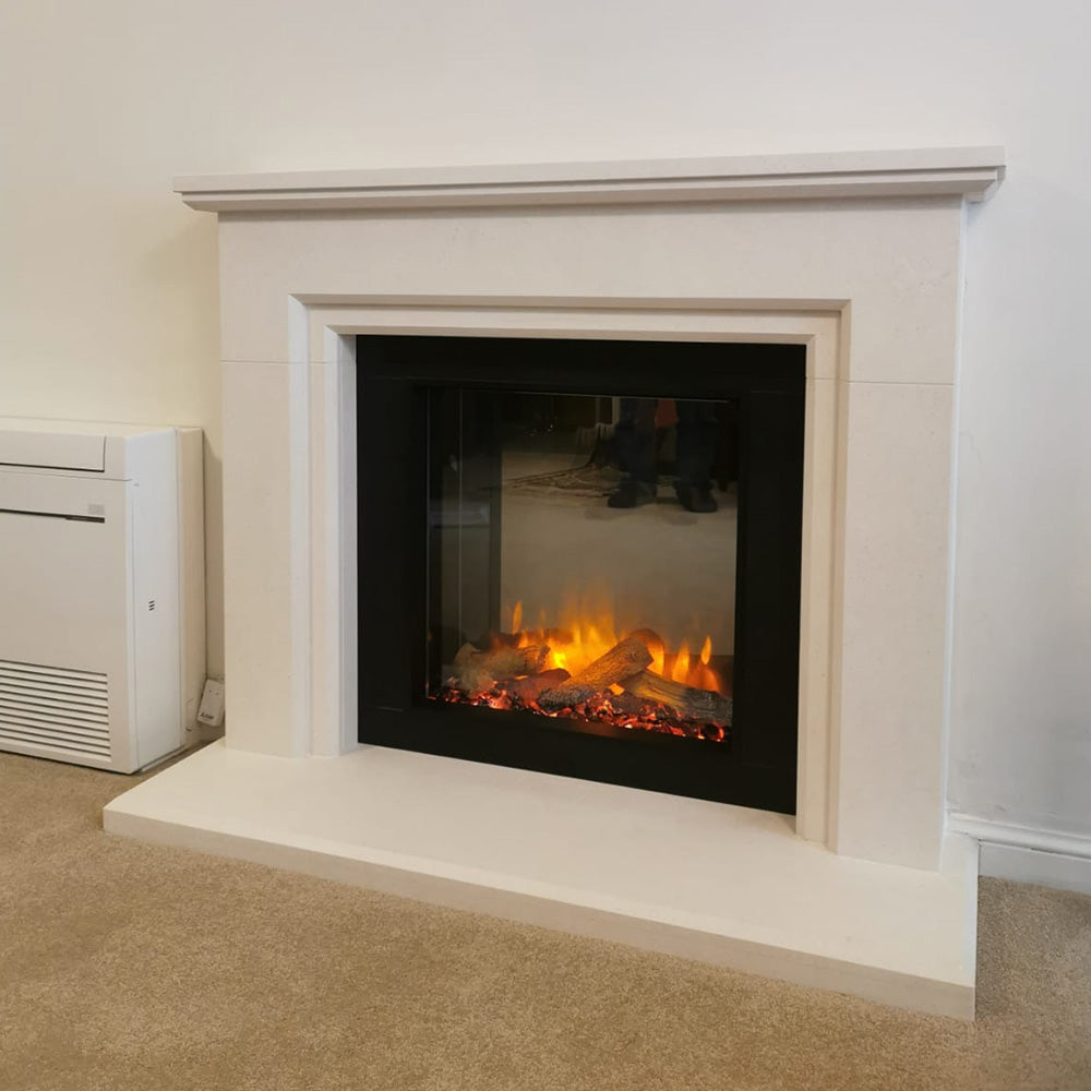 Lefondra Limestone Fireplace Surround