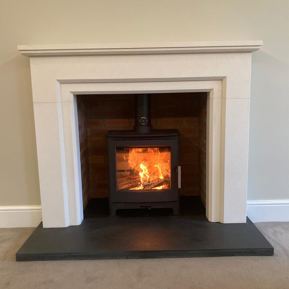 Lefondra Limestone Fireplace Surround