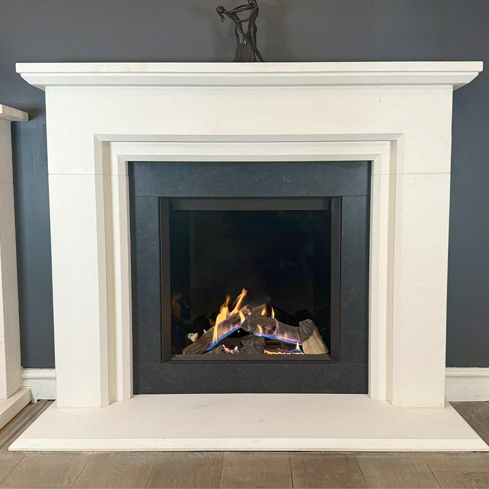 Lefondra Limestone Fireplace Surround