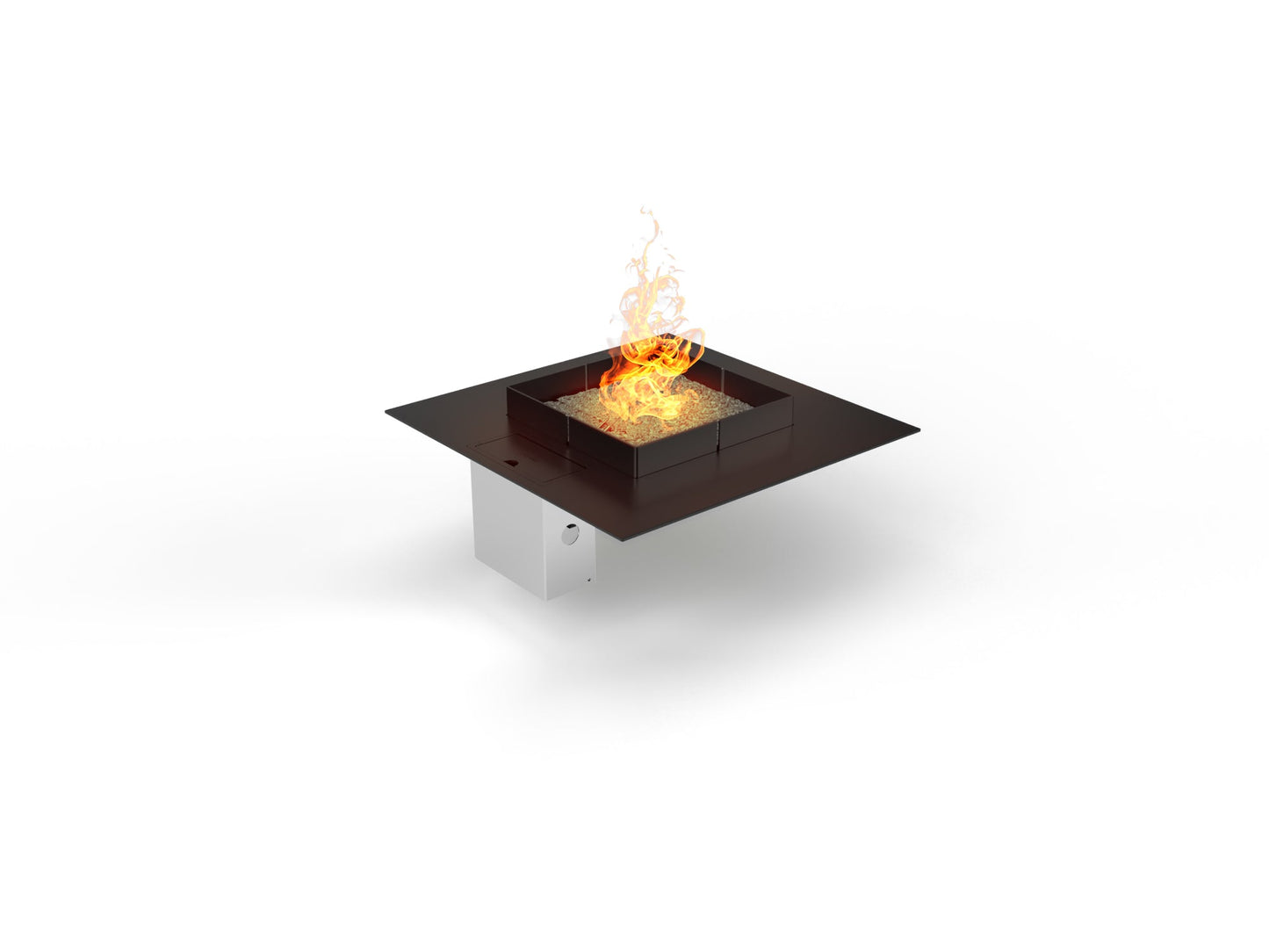 Planika Mico 500 Manual Outdoor Gas Fireplace Fire Pit Insert