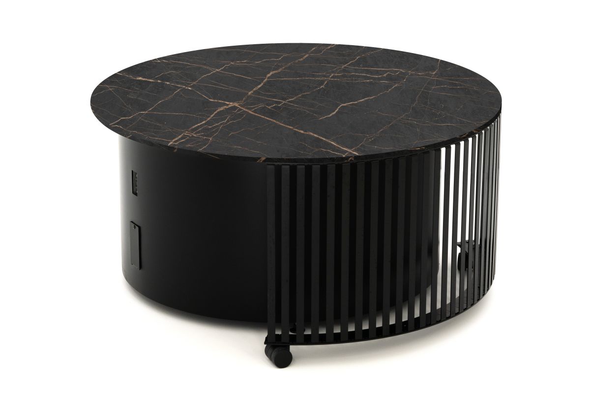 Planika Pivot Table Laurent Outdoor Gas Fireplace Firetable