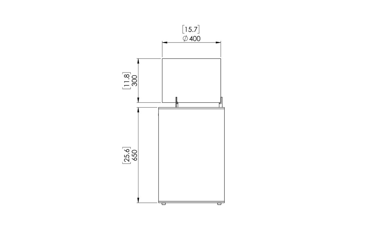 EcoSmart Fire Bioethanol Free Standing Pop 8T