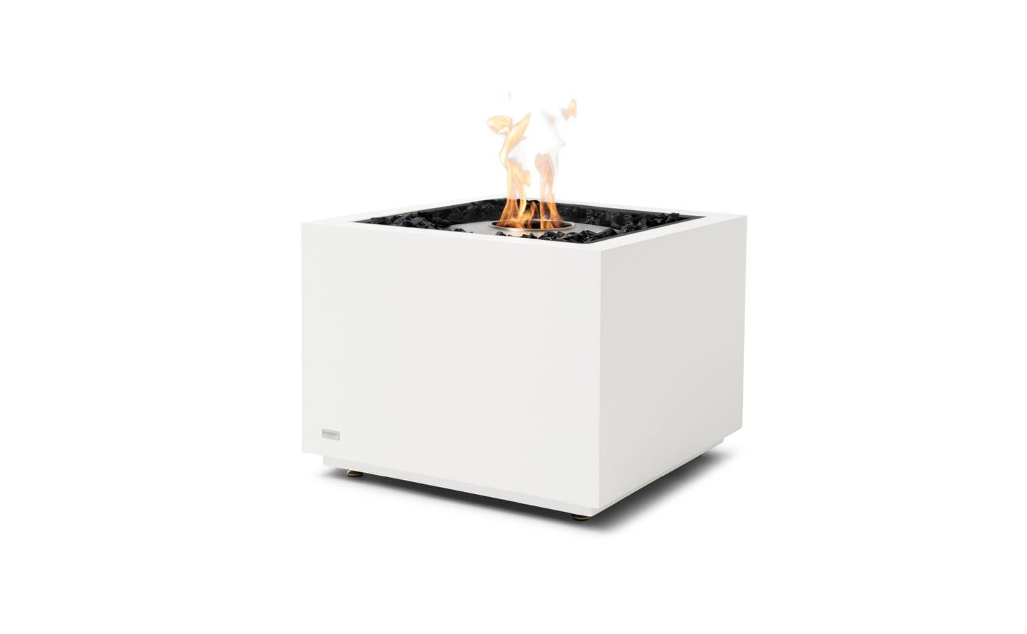 EcoSmart Fire Sidecar 24 Gas Fire Pit Table Bone