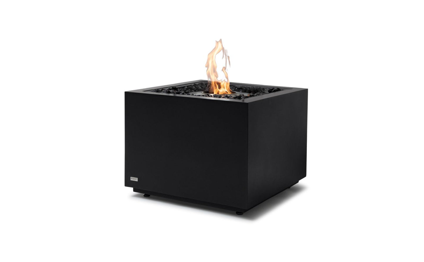 EcoSmart Fire Sidecar 24 Gas Fire Pit Table Graphite