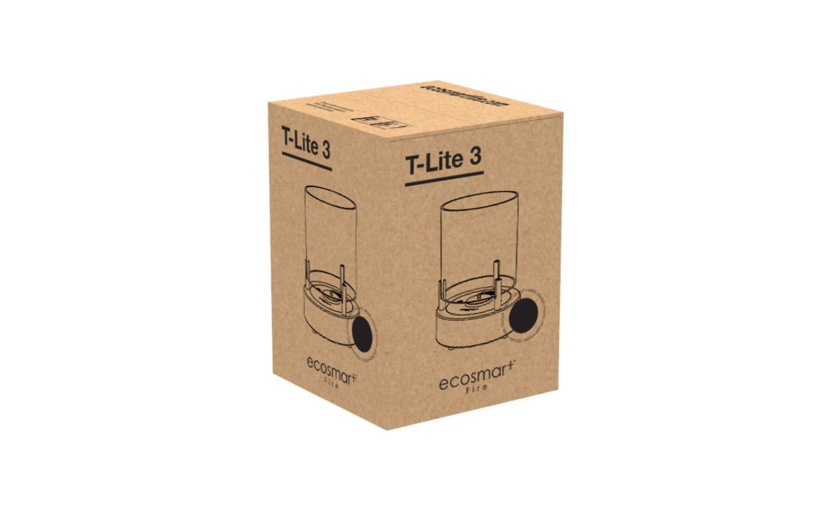 EcoSmart Fire Bioethanol Free Standing T-Lite 3