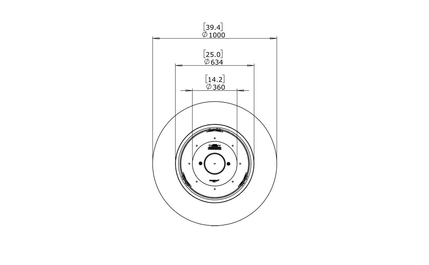 EcoSmart Fire Ark 40 Fire Pit Table Graphite