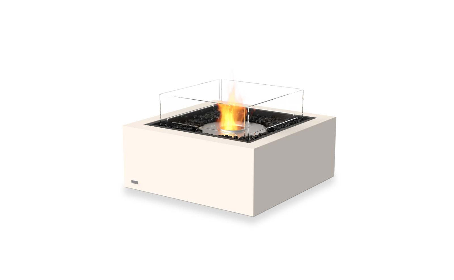 EcoSmart Fire Base 30 Gas Fire Pit Table Bone