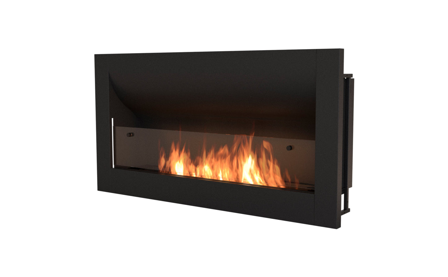 EcoSmart Firebox 1400CV Curved Fireplace Black