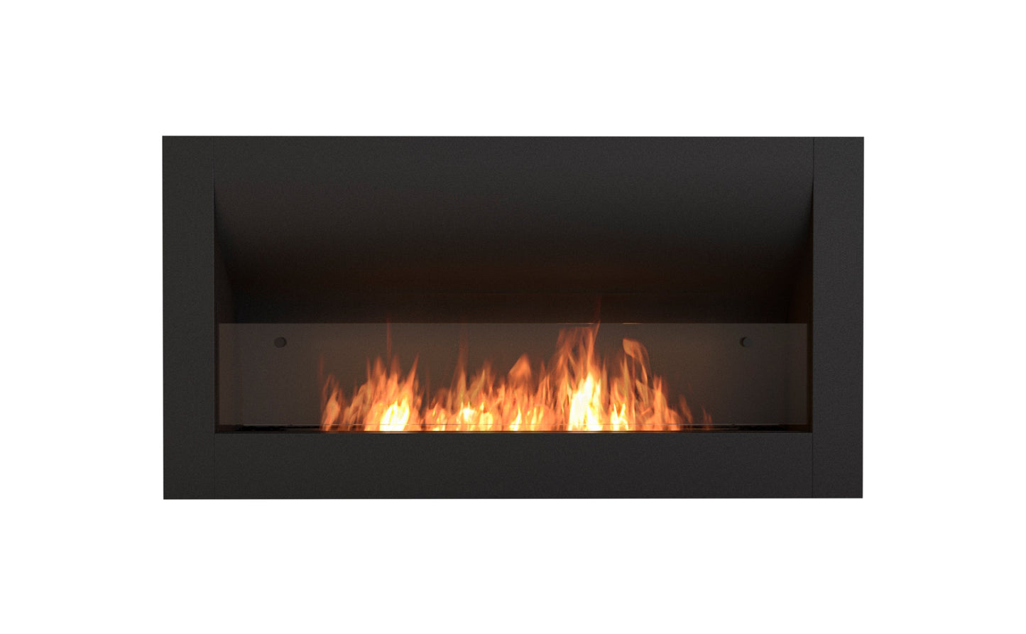 EcoSmart Firebox 1400CV Curved Fireplace Black