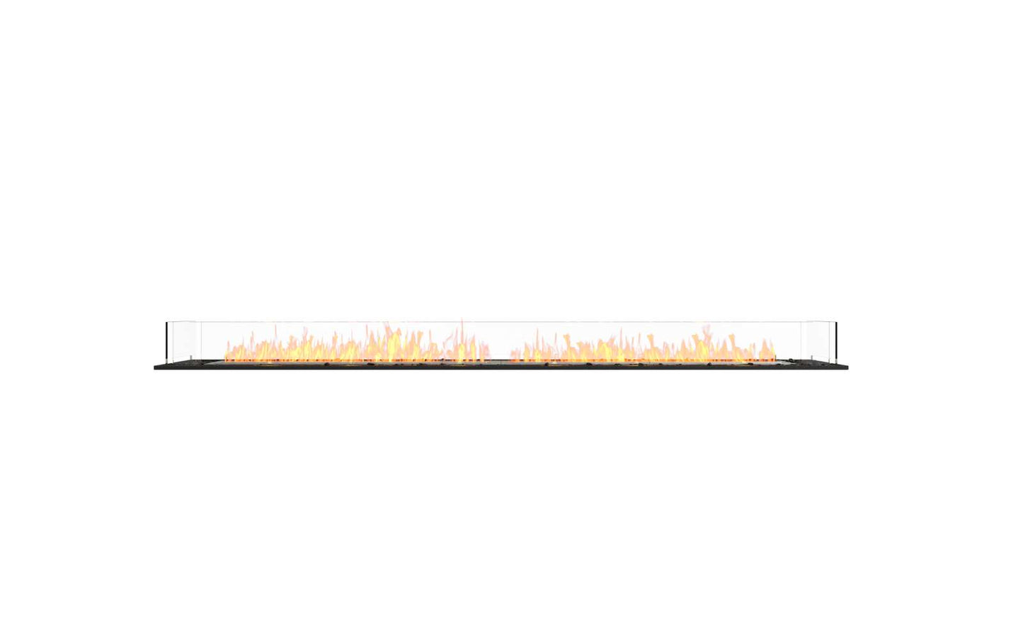 EcoSmart Flex Bioethanol Fireplace 104BN Bench Black
