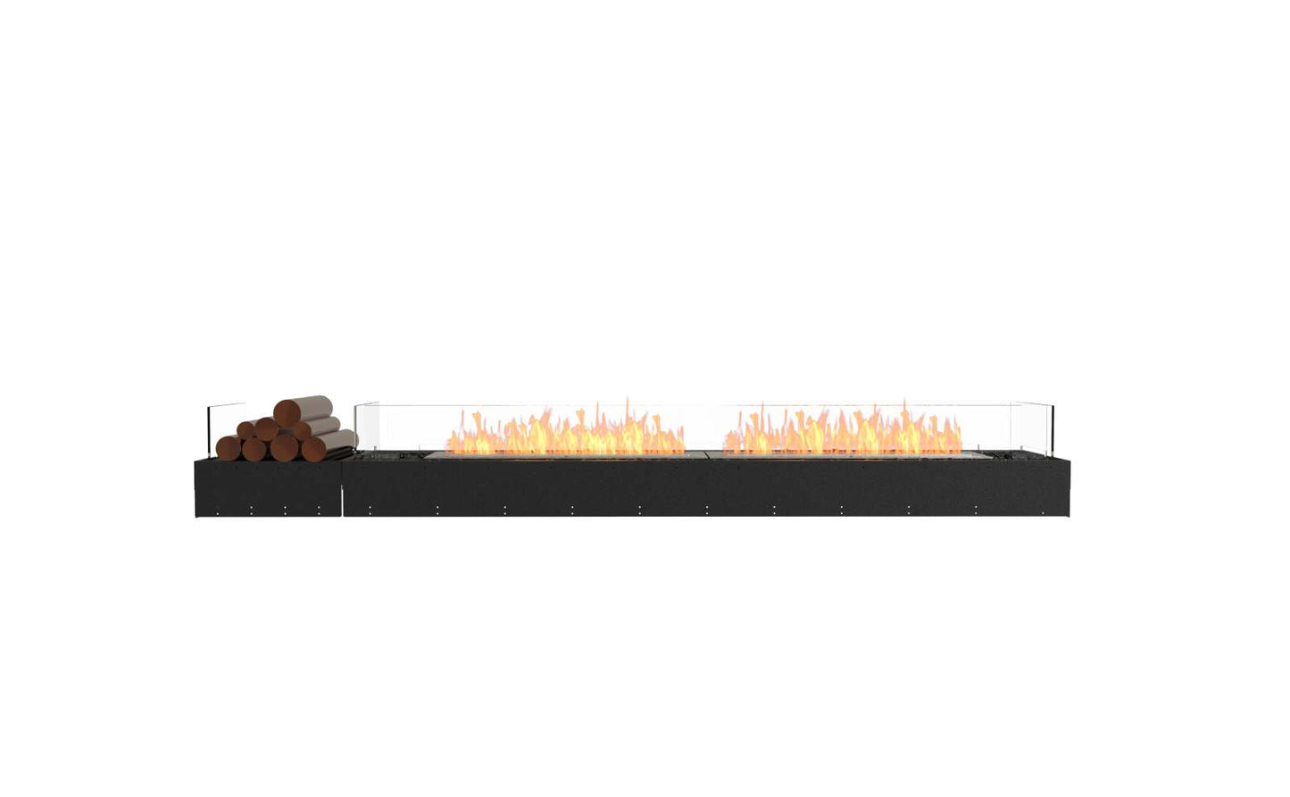 EcoSmart Flex Bioethanol Fireplace 104BN BX1 Bench Black