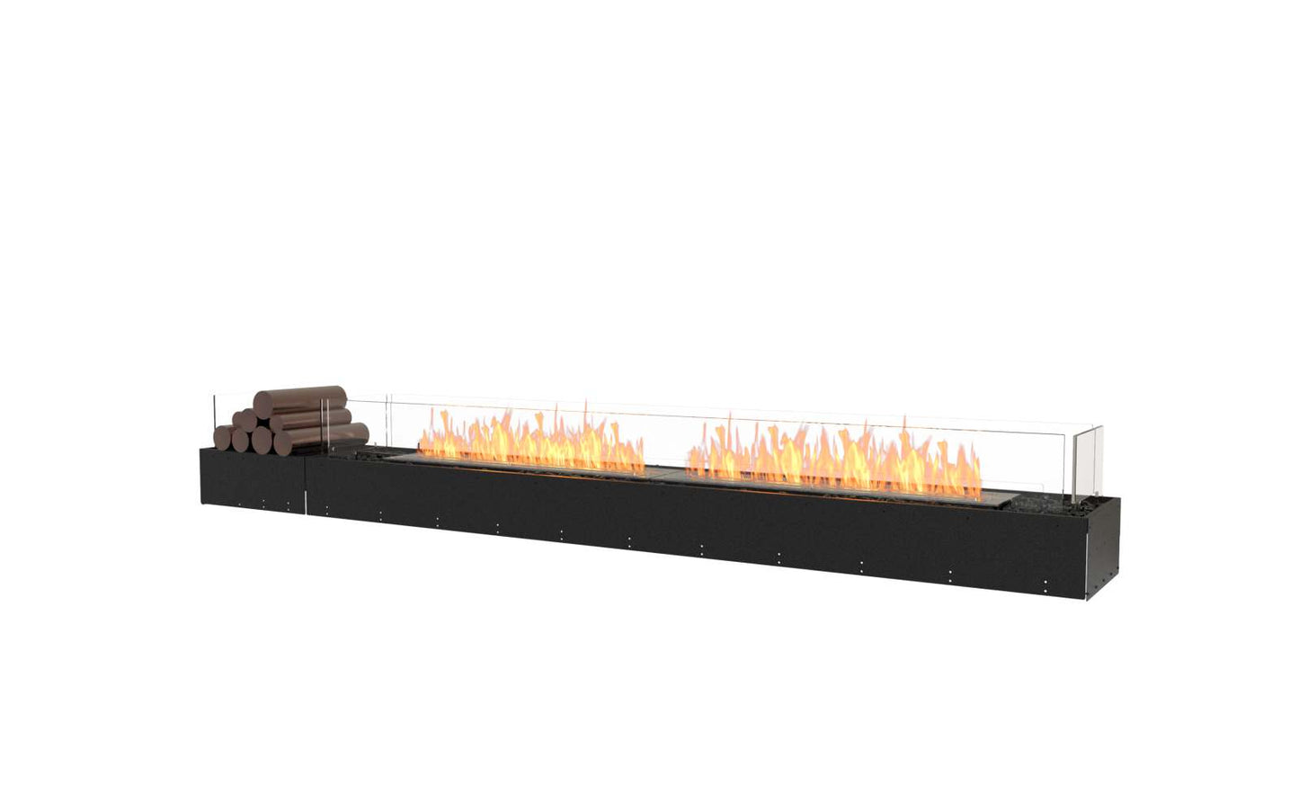EcoSmart Flex Bioethanol Fireplace 104BN BX1 Bench Black