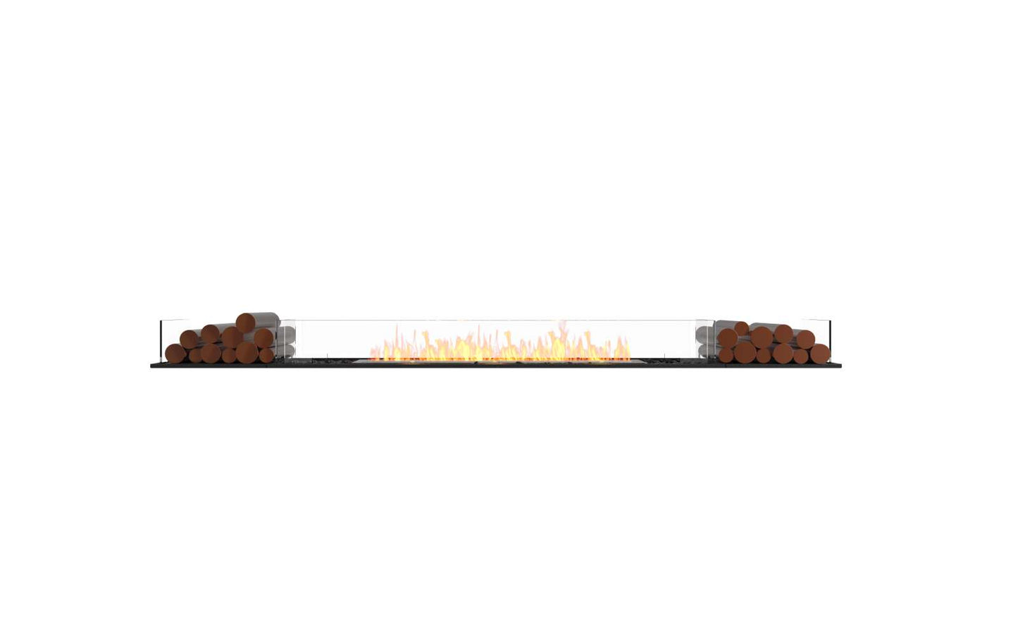 EcoSmart Flex Bioethanol Fireplace 104BN BX2 Bench Black