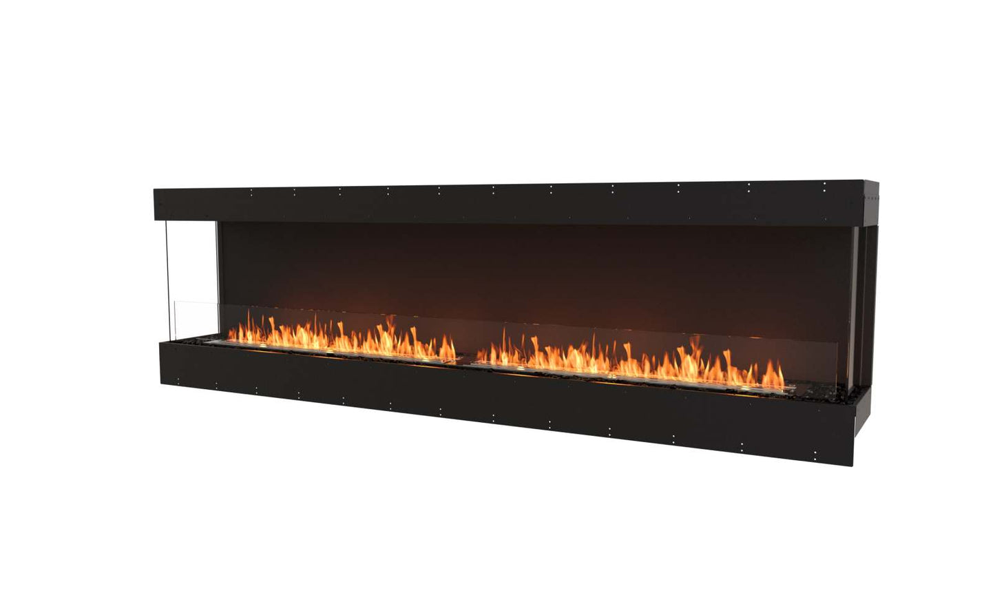 EcoSmart Flex Bioethanol Fireplace 104BY Bay Black