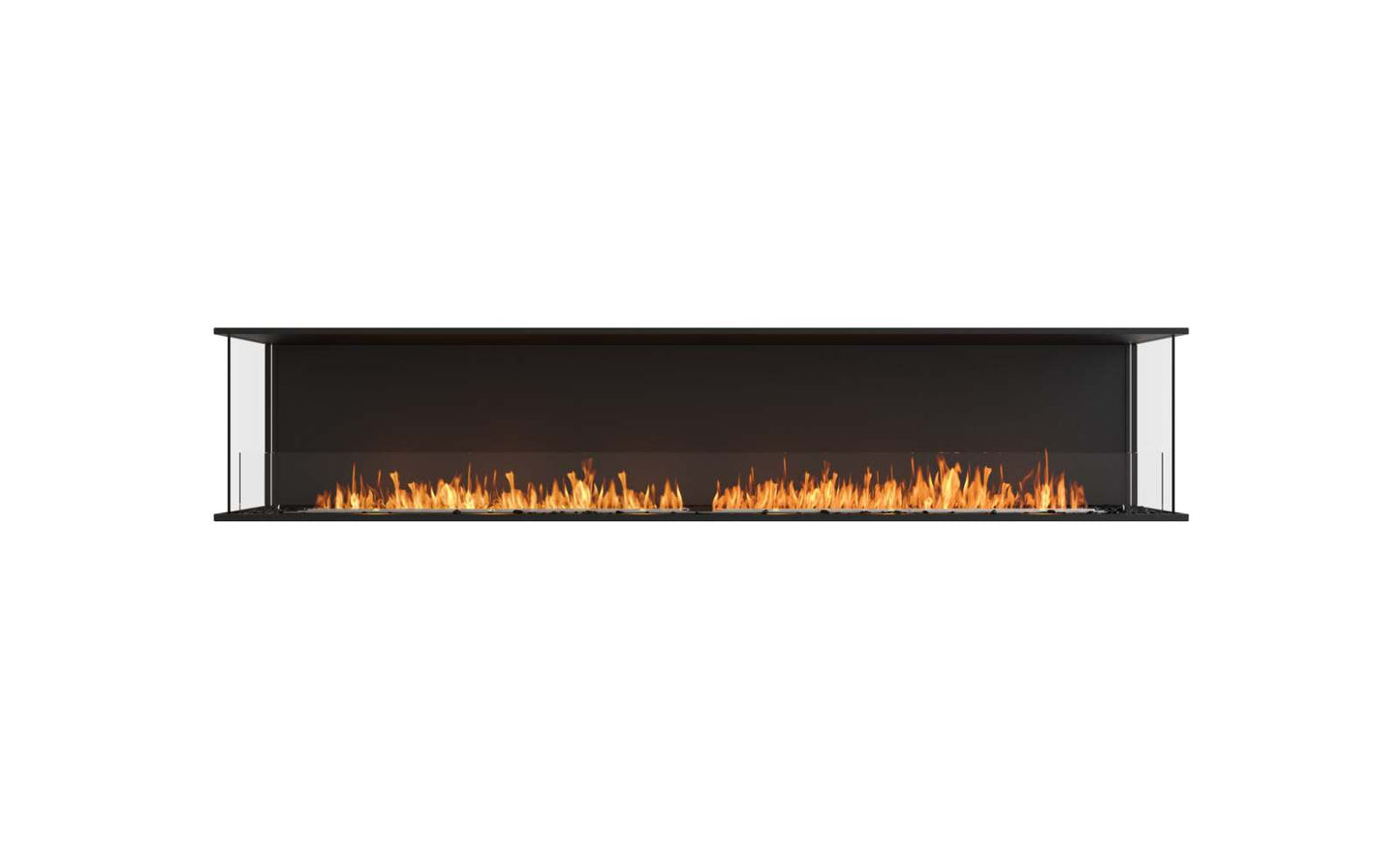 EcoSmart Flex Bioethanol Fireplace 104BY Bay Black