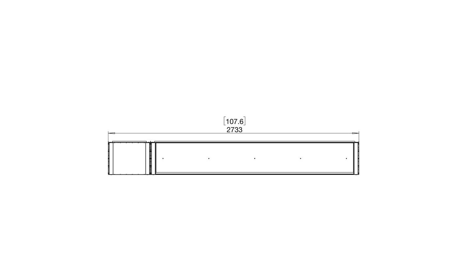 EcoSmart Flex Bioethanol Fireplace 104BY BXL Bay Black