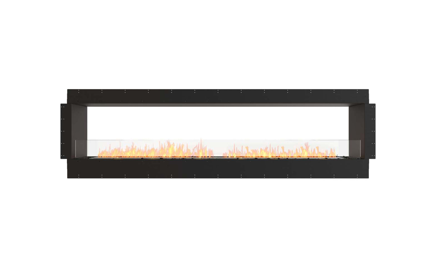 EcoSmart Flex Bioethanol Fireplace 104DB Double Sided Black