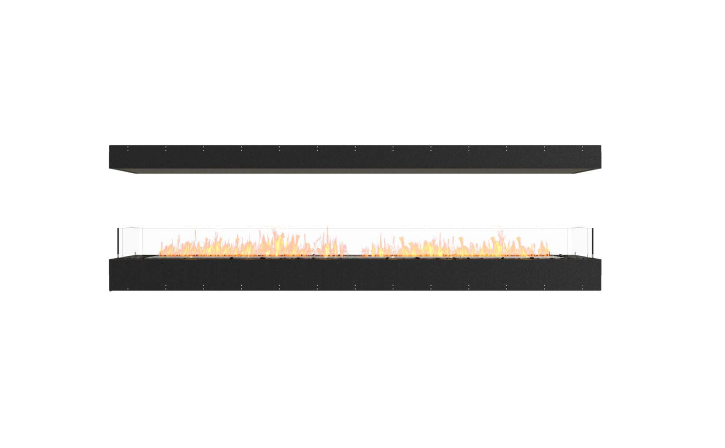 EcoSmart Flex Bioethanol Fireplace 104IL Island Black