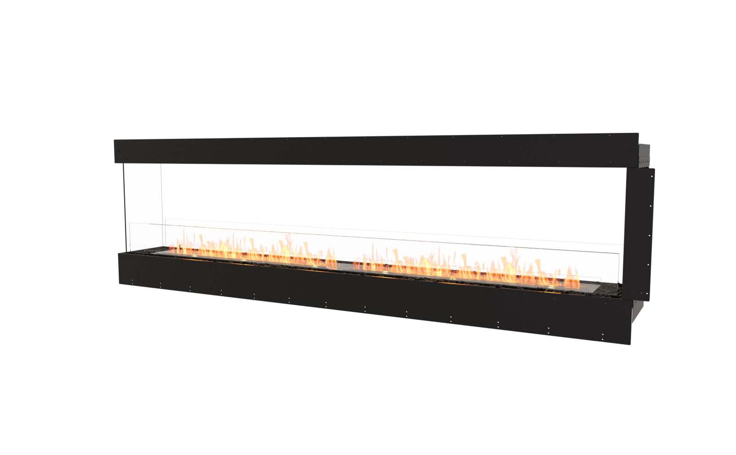 EcoSmart Flex Bioethanol Fireplace 104PN Peninsula Black