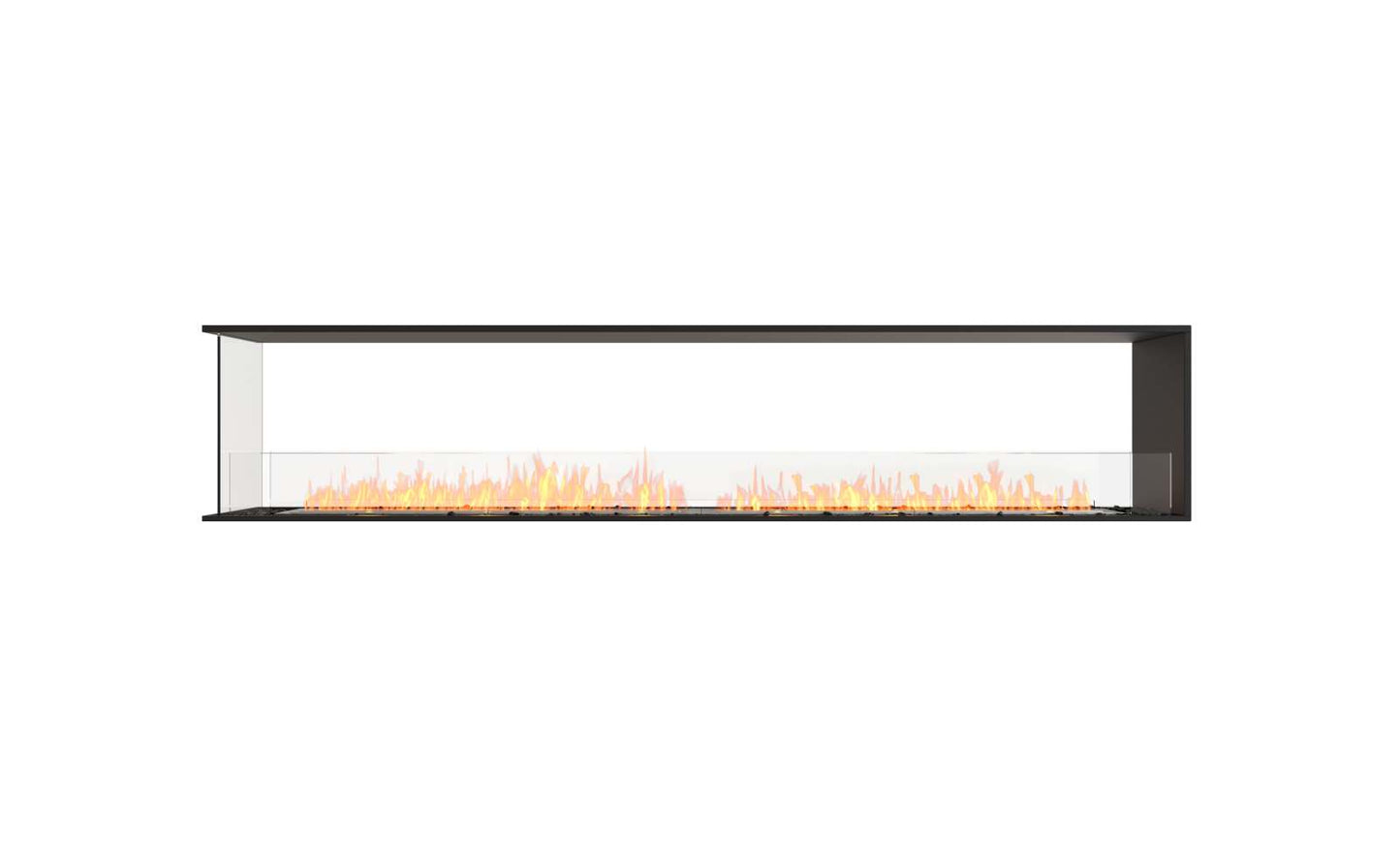 EcoSmart Flex Bioethanol Fireplace 104PN Peninsula Black