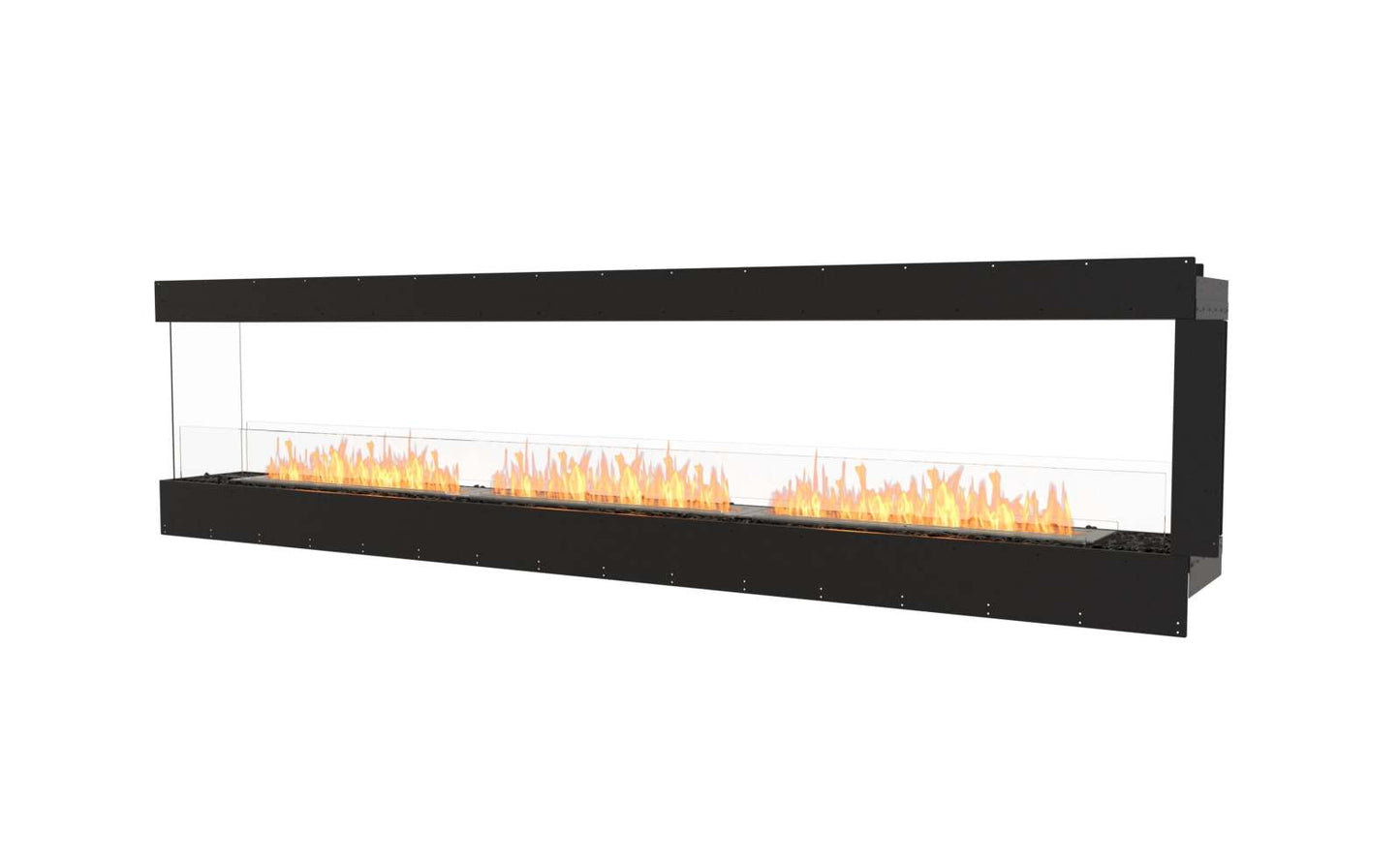 EcoSmart Flex Bioethanol Fireplace 122PN Peninsula Black