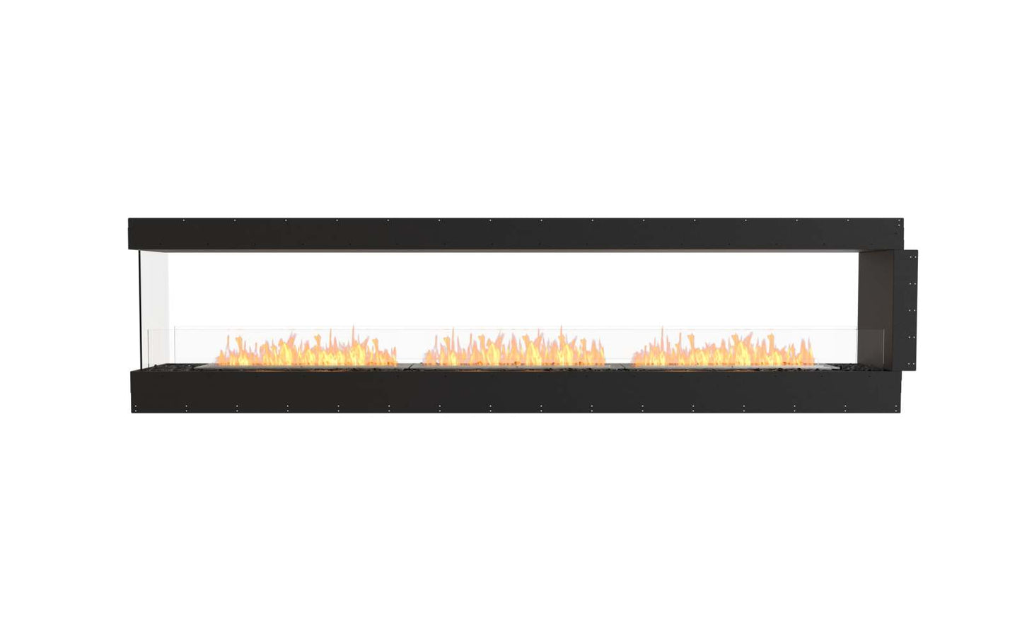 EcoSmart Flex Bioethanol Fireplace 122PN Peninsula Black
