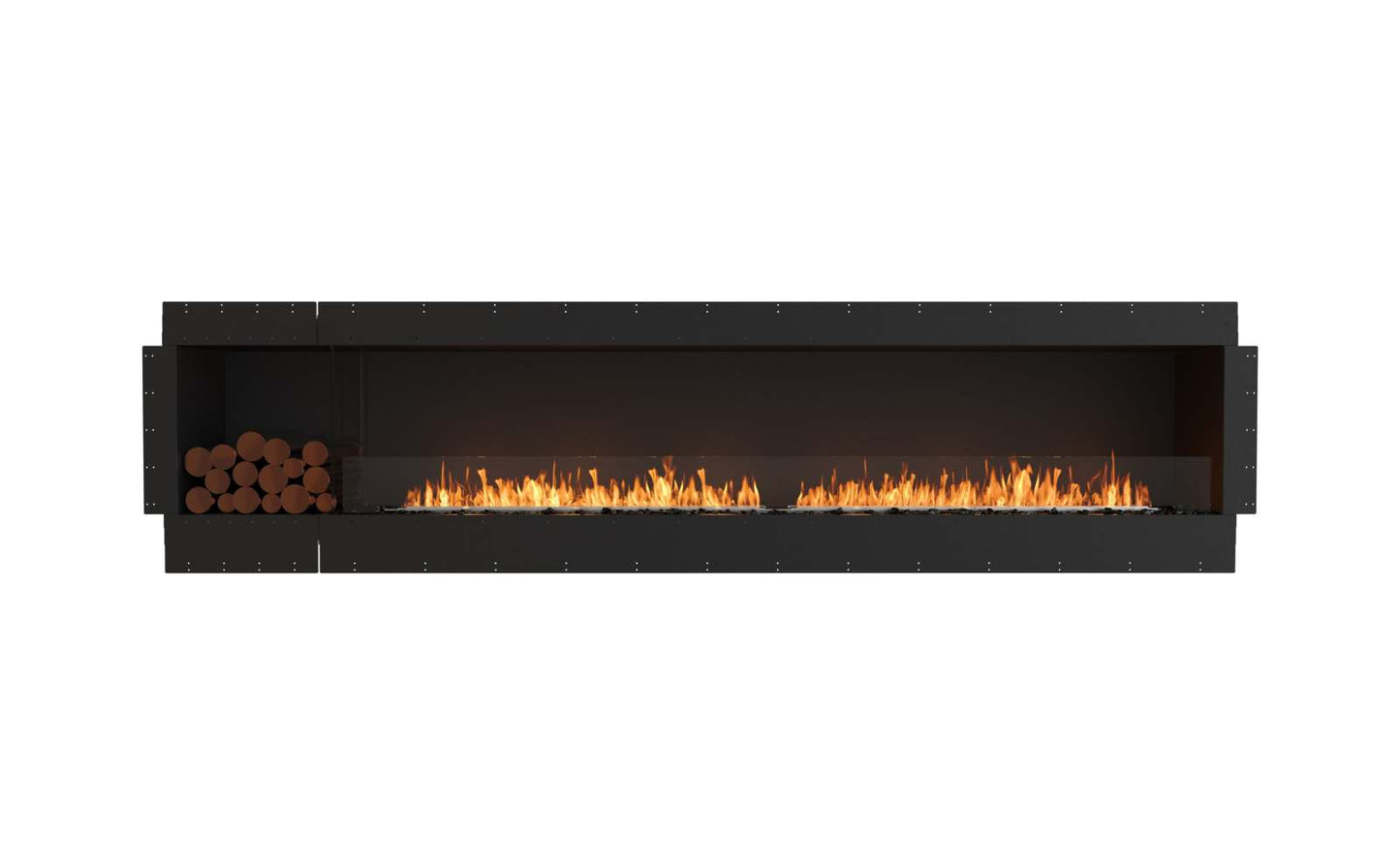 EcoSmart Flex Bioethanol Fireplace 122SS BXL Single Sided Black
