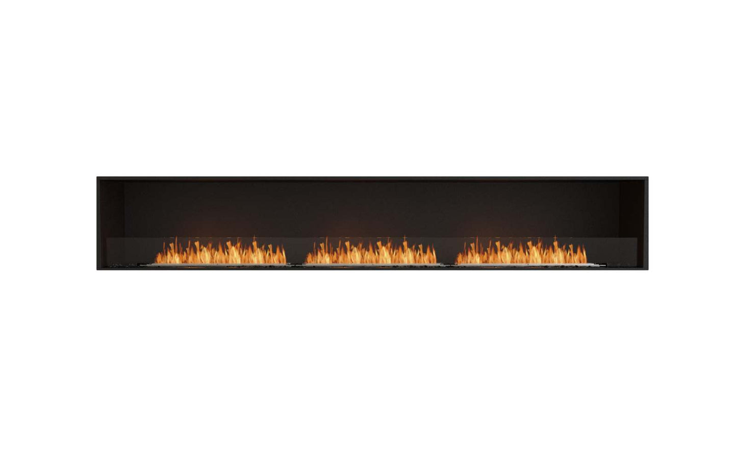 EcoSmart Flex Bioethanol Fireplace 122SS Single Sided Black