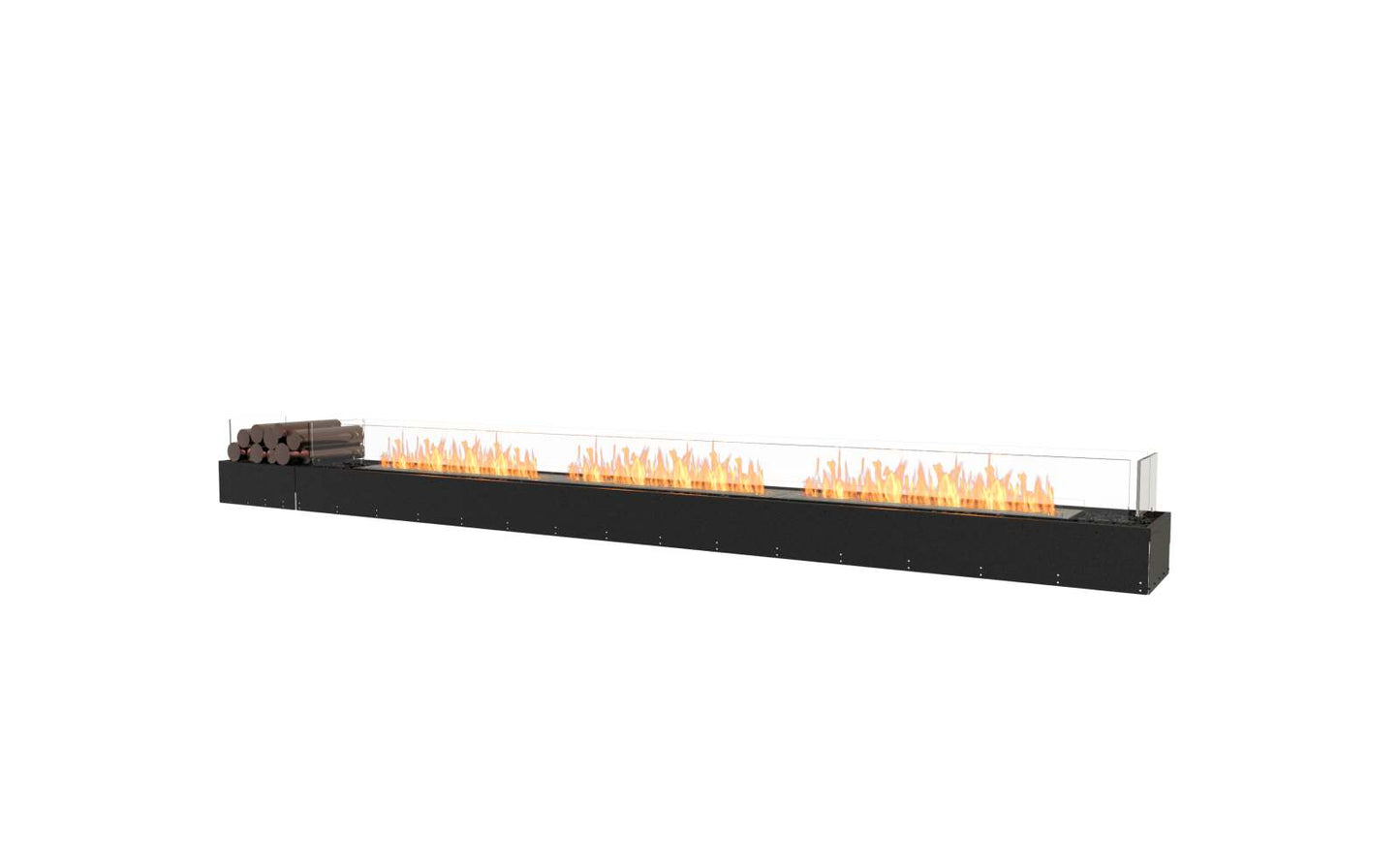 EcoSmart Flex Bioethanol Fireplace 140BN BX1 Bench Black