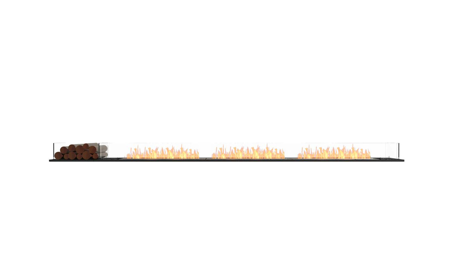 EcoSmart Flex Bioethanol Fireplace 140BN BX1 Bench Black