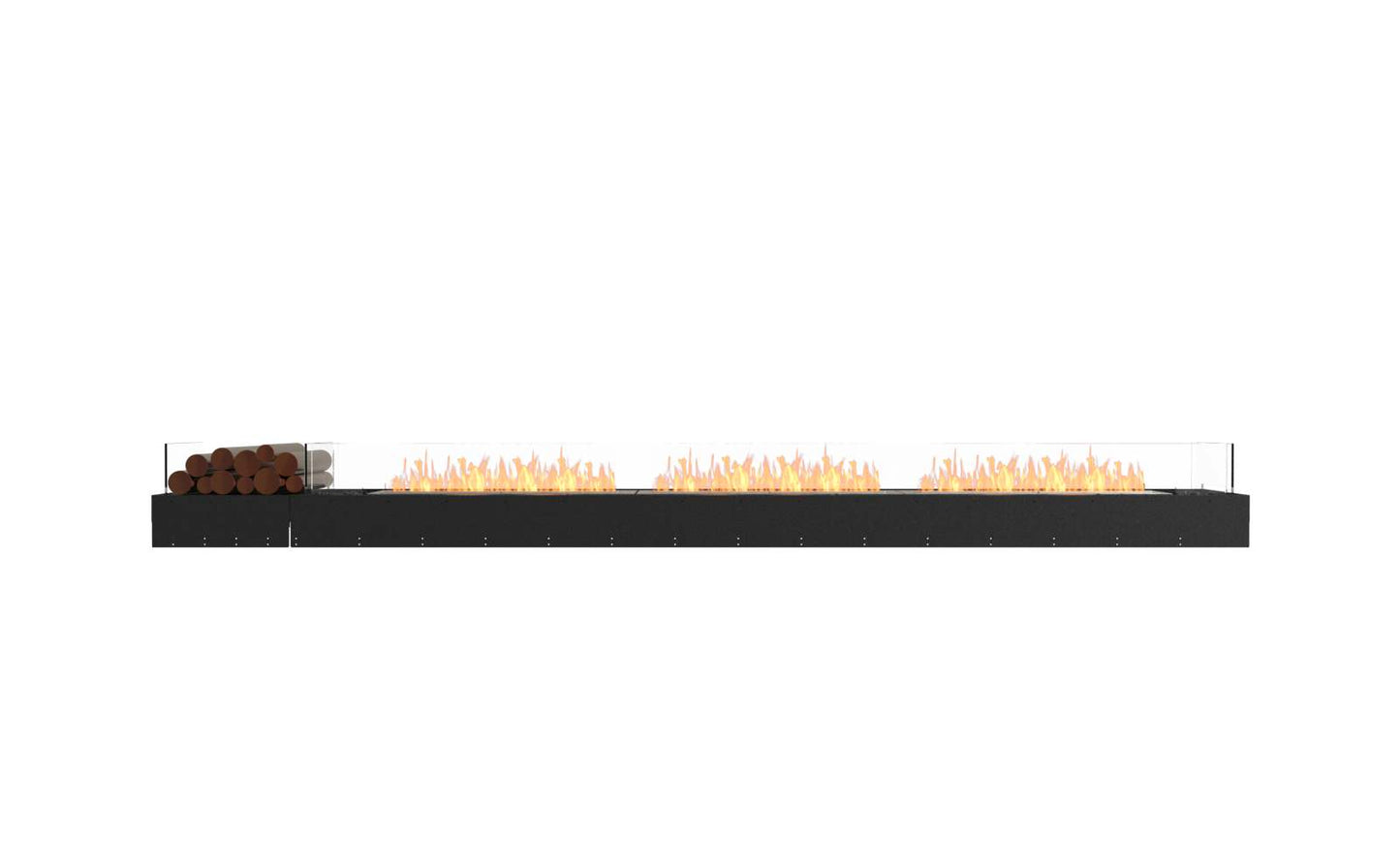 EcoSmart Flex Bioethanol Fireplace 140BN BX1 Bench Black