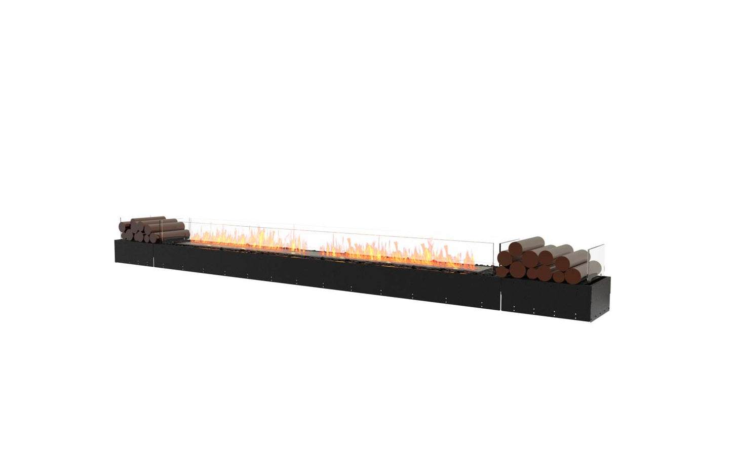 EcoSmart Flex Bioethanol Fireplace 140BN BX2 Bench Black