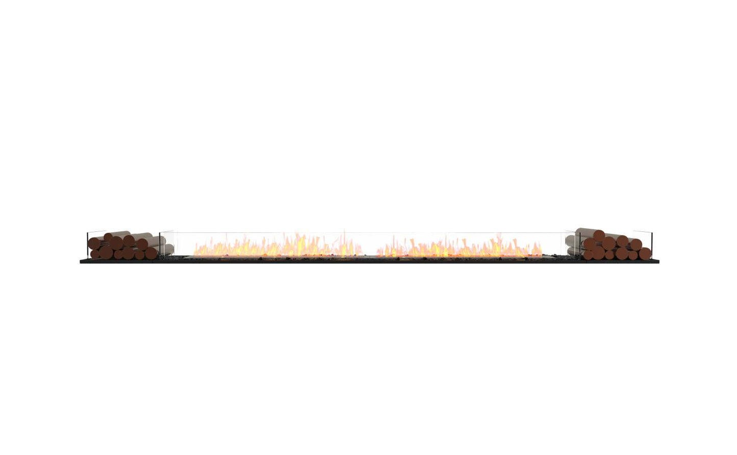 EcoSmart Flex Bioethanol Fireplace 140BN BX2 Bench Black