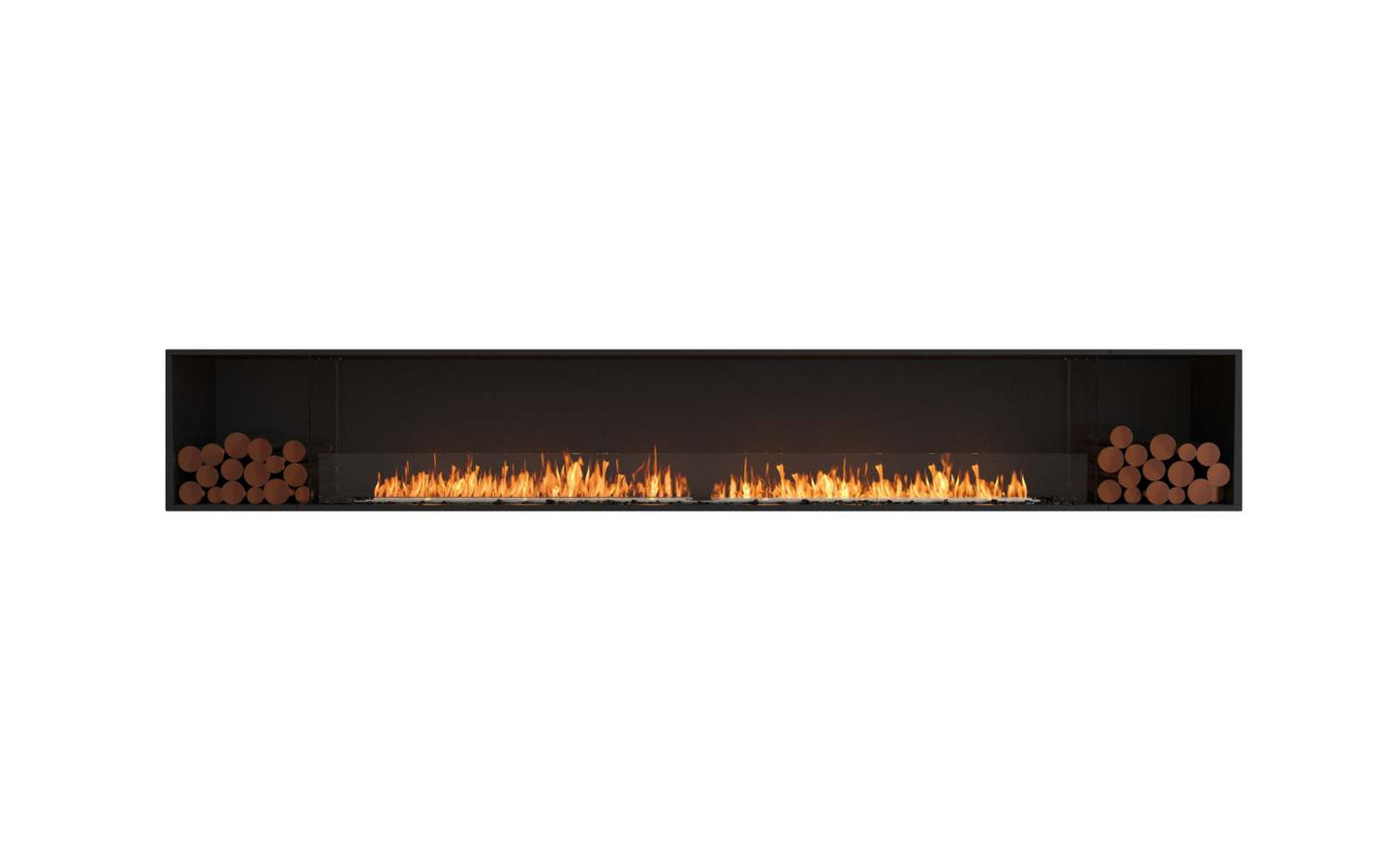 EcoSmart Flex Bioethanol Fireplace 140SS BX2 Single Sided Black